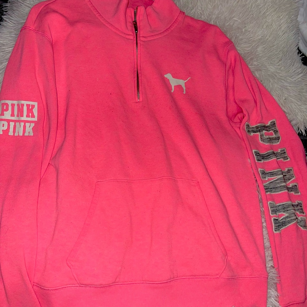 like new, hot pink Victoria’s Secret sweater